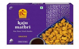Bhikharam Chandmal Kaju Mathri FIne Flour Fried Chunks   Pack  375 grams